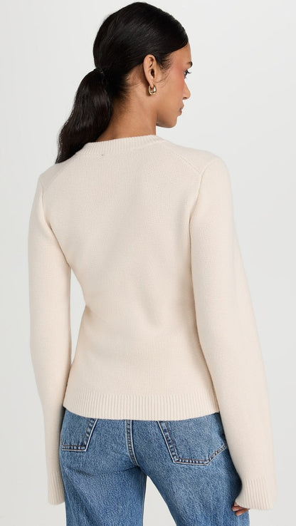 Cárdigan con Cuello Redondo y Mangas Largas para Mujer | Ideal para Uso Diario o Profesional