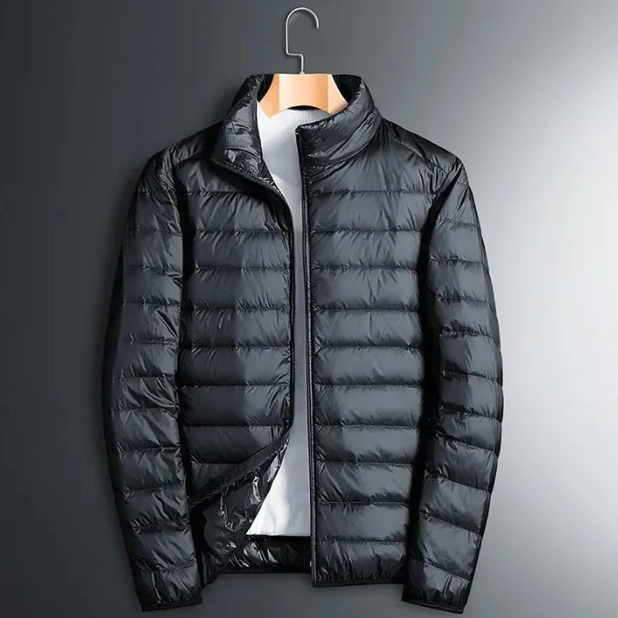 Chaqueta Ligera Para Hombre Con Bolsillos Con Cremallera | Ideal Para Uso Diario Y Actividades Exteriores