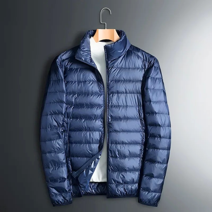 Chaqueta Ligera Para Hombre Con Bolsillos Con Cremallera | Ideal Para Uso Diario Y Actividades Exteriores