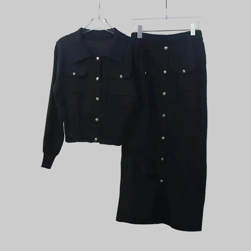 Conjunto De Blazer Y Falda Coordinados | Uso Profesional Y Versátil