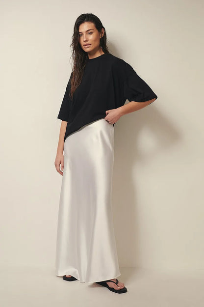Falda Midi de Talle Alto para Mujer | Ideal para Uso Diario y Eventos
