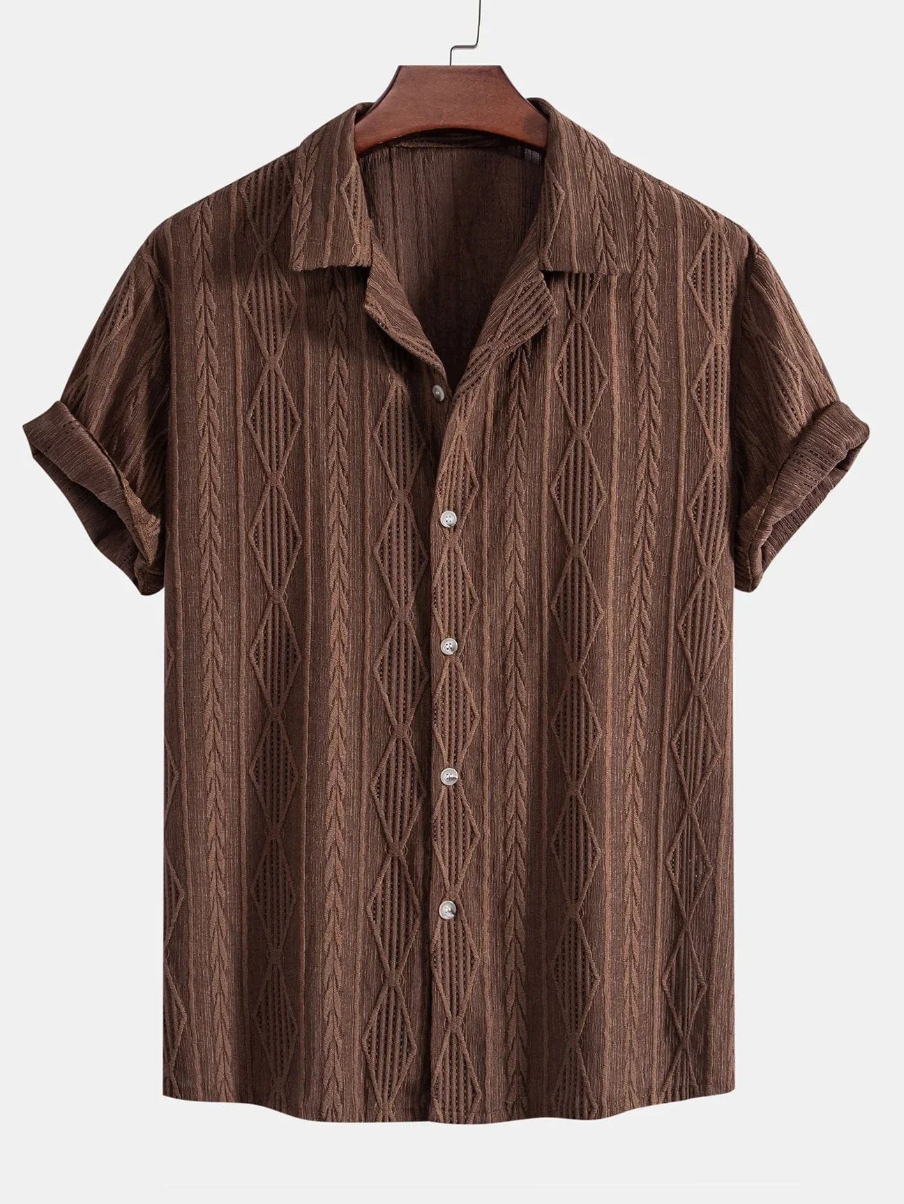 Conjunto De Ropa Con Camisa De Manga Corta Y Pantalón Largo Para Adultos | Ideal Para Uso Diario
