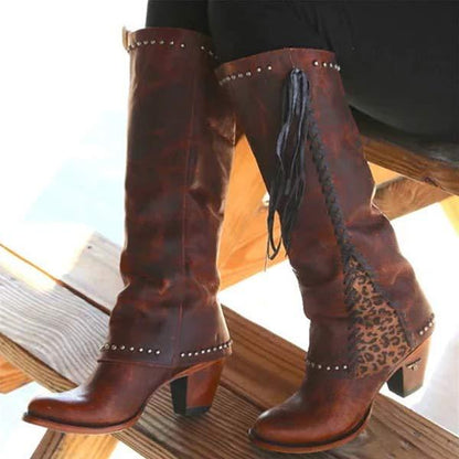 Botas de Tacón Alto para Mujer con Diseño Clásico | Ideal para Otoño e Invierno