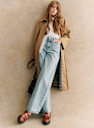 Trench Oversize con Corte Recto para Mujer | Ideal como Prenda Exterior