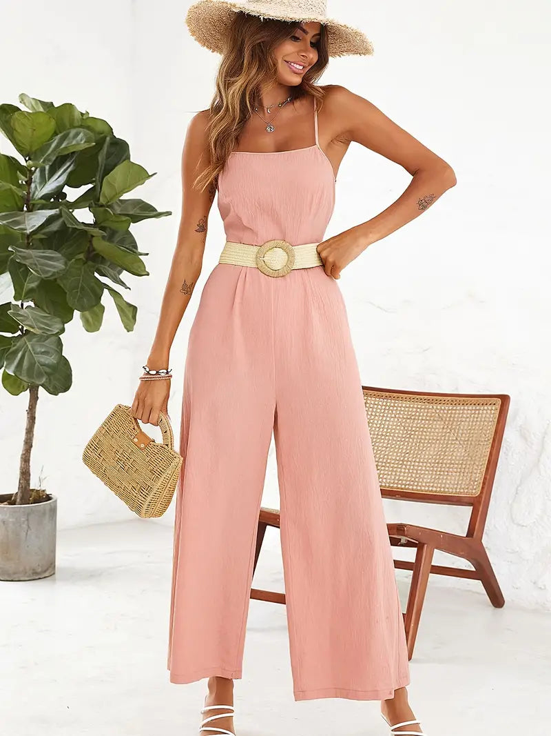 Mono Con Tirantes Finos Y Cintura Ajustable Para Mujer | Ideal Para Uso Diario Y Eventos
