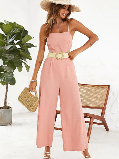 Mono Con Tirantes Finos Y Cintura Ajustable Para Mujer | Ideal Para Uso Diario Y Eventos