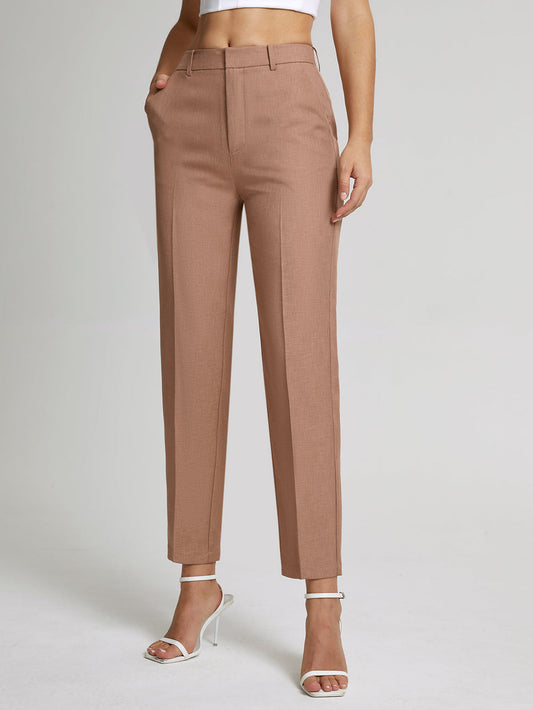 Pantalón Corto con Tiro Alto y Corte Recto para Mujer | Ideal para Uso Diario y Ocasiones