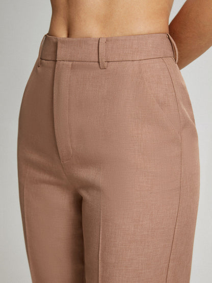 Pantalón Corto con Tiro Alto y Corte Recto para Mujer | Ideal para Uso Diario y Ocasiones