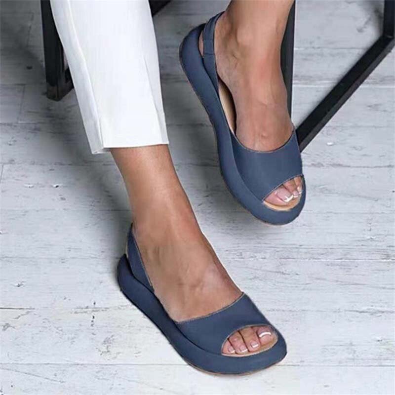 Sandalias Slip-On con Banda Elástica para Mujer | Ideales para Uso Diario en Temporadas Cálidas