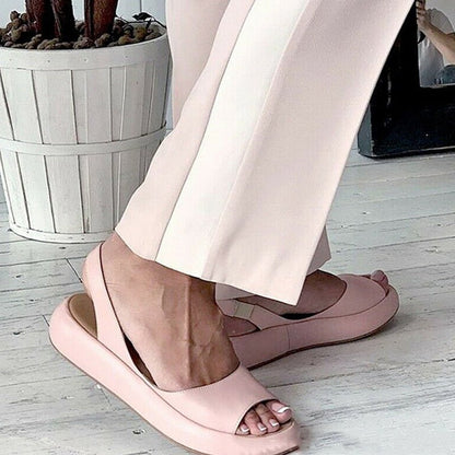 Sandalias Slip-On con Banda Elástica para Mujer | Ideales para Uso Diario en Temporadas Cálidas