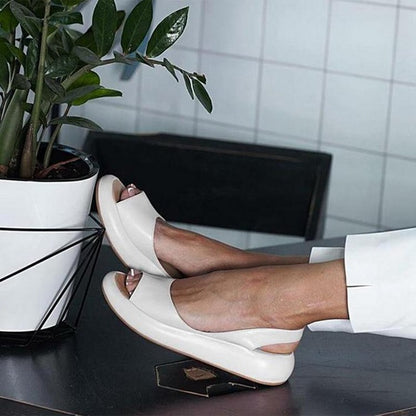Sandalias Slip-On con Banda Elástica para Mujer | Ideales para Uso Diario en Temporadas Cálidas