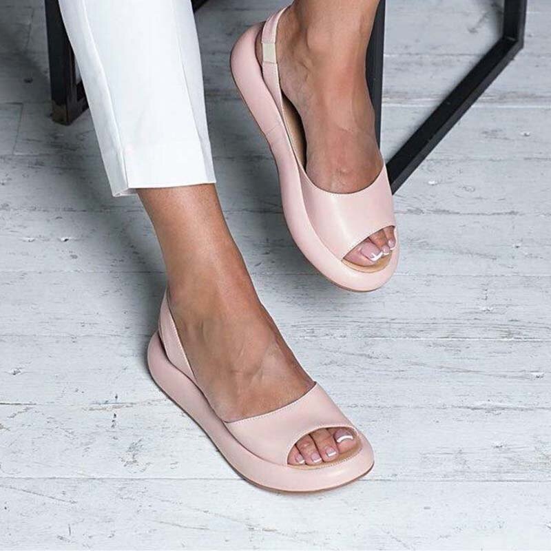 Sandalias Slip-On con Banda Elástica para Mujer | Ideales para Uso Diario en Temporadas Cálidas