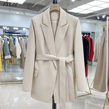Blazer Con Corte Versátil Para Mujer | Ideal Para Contextos Profesionales Y Sociales