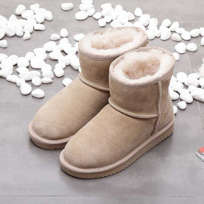 Botas De Nieve De Caña Baja Para Mujer | Ideal Para Temporada De Invierno