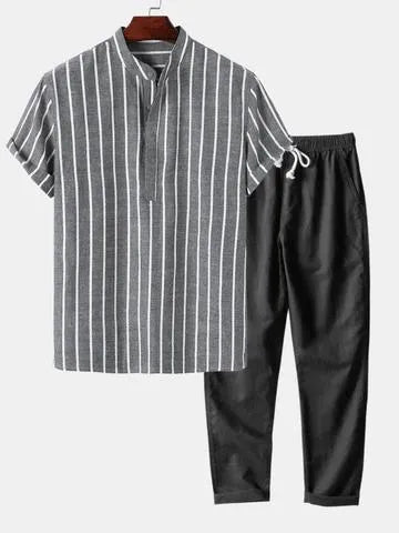 Conjunto de Camisa y Pantalón para Hombre | Ideal para Uso Diario y Salidas Informales