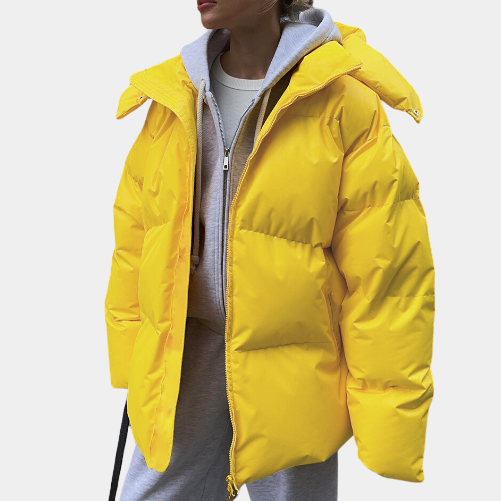 Chaqueta Acolchada con Función Práctica para Mujer | Ideal para Temporada Fría