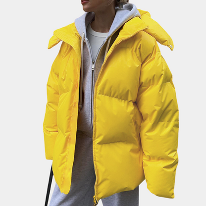 Chaqueta Acolchada con Función Práctica para Mujer | Ideal para Temporada Fría