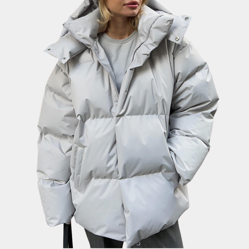 Chaqueta Acolchada con Función Práctica para Mujer | Ideal para Temporada Fría