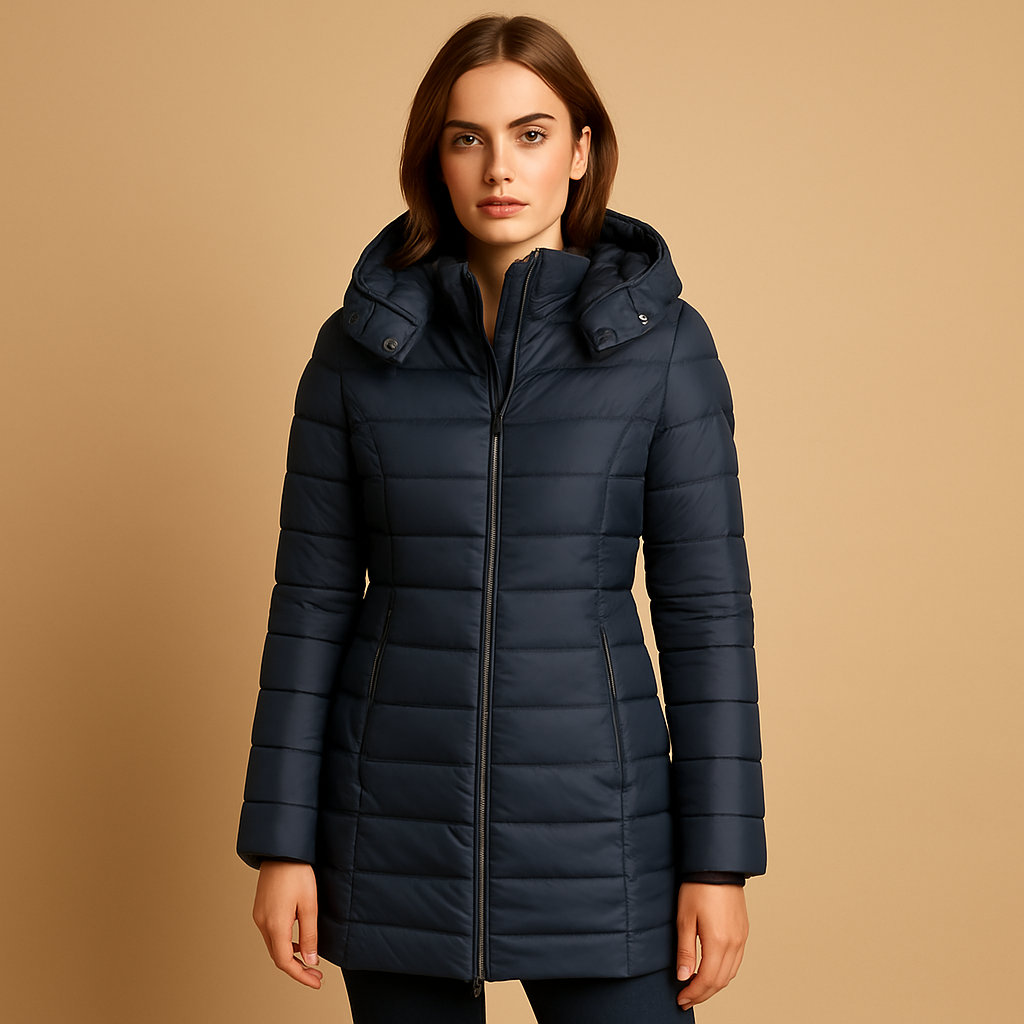 Chaqueta Con Capucha Y Cierre Frontal Para Mujeres | Ideal Para Uso Diario O Entretiempo