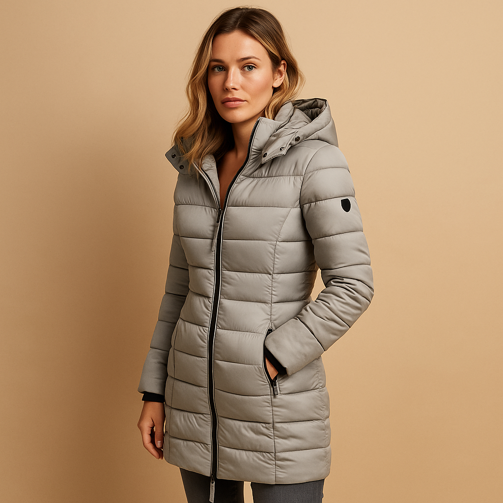 Chaqueta Con Capucha Y Cierre Frontal Para Mujeres | Ideal Para Uso Diario O Entretiempo