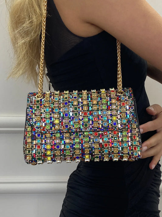 Mini Bolso con Compartimento Compacto y Cierre Magnético para Mujer | Ideal para Salidas o Eventos