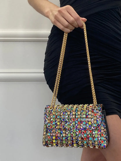 Mini Bolso con Compartimento Compacto y Cierre Magnético para Mujer | Ideal para Salidas o Eventos