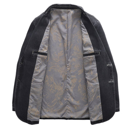 Chaqueta Con Corte Estructurado Y Bolsillos Funcionales Para Hombre | Ideal Para Uso Profesional