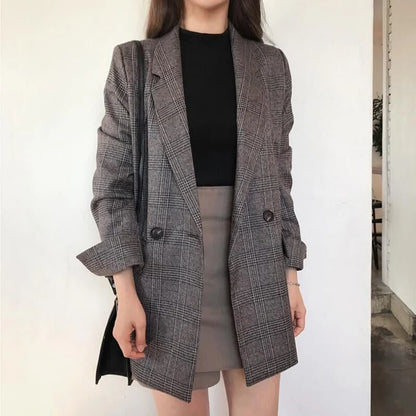 Abrigo Midi con Cuello Texturizado para Mujer | Ideal para La Temporada De Transición