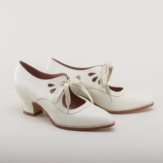 Escarpines Con Lacets Y Tacón Bajo Para Mujer | Ideal Para Uso Diario Y Ocasiones Formales