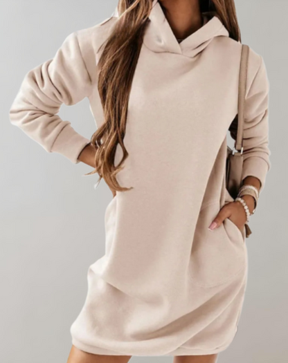 Suéter Largo Con Bolsillos Laterales Para Mujer | Ideal Para Primavera, Otoño E Invierno