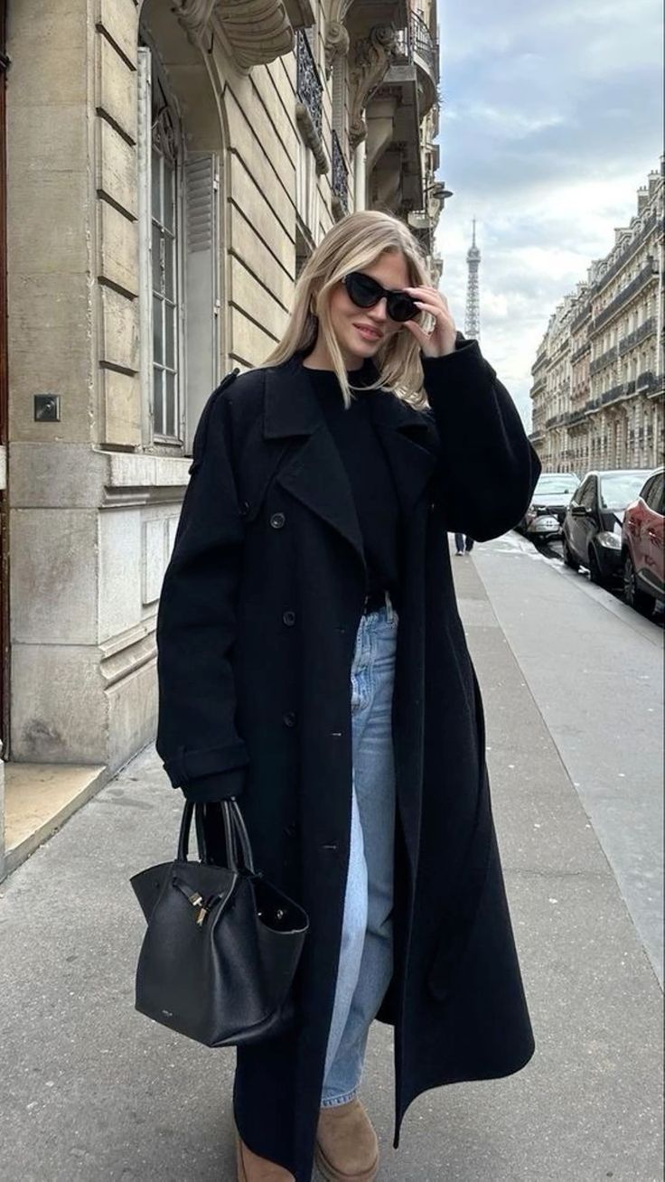 Abrigo Tipo Trench Con Cinturón Ajustable Para Mujer | Ideal Para Entretiempo Y Ocasiones Formales