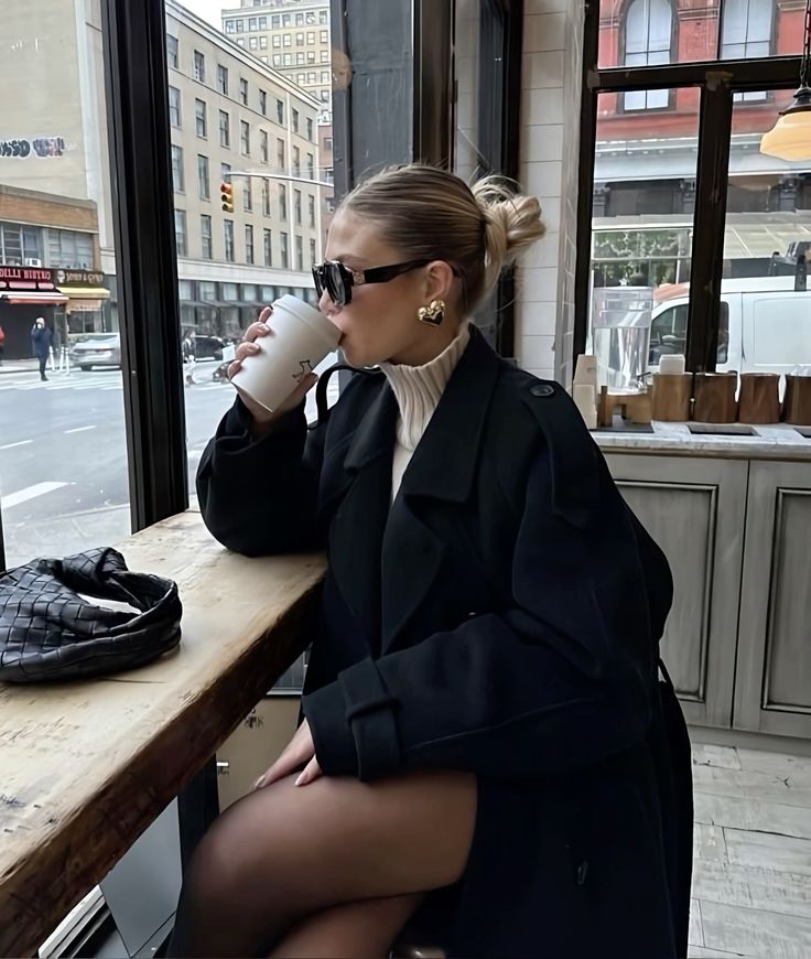 Abrigo Tipo Trench Con Cinturón Ajustable Para Mujer | Ideal Para Entretiempo Y Ocasiones Formales