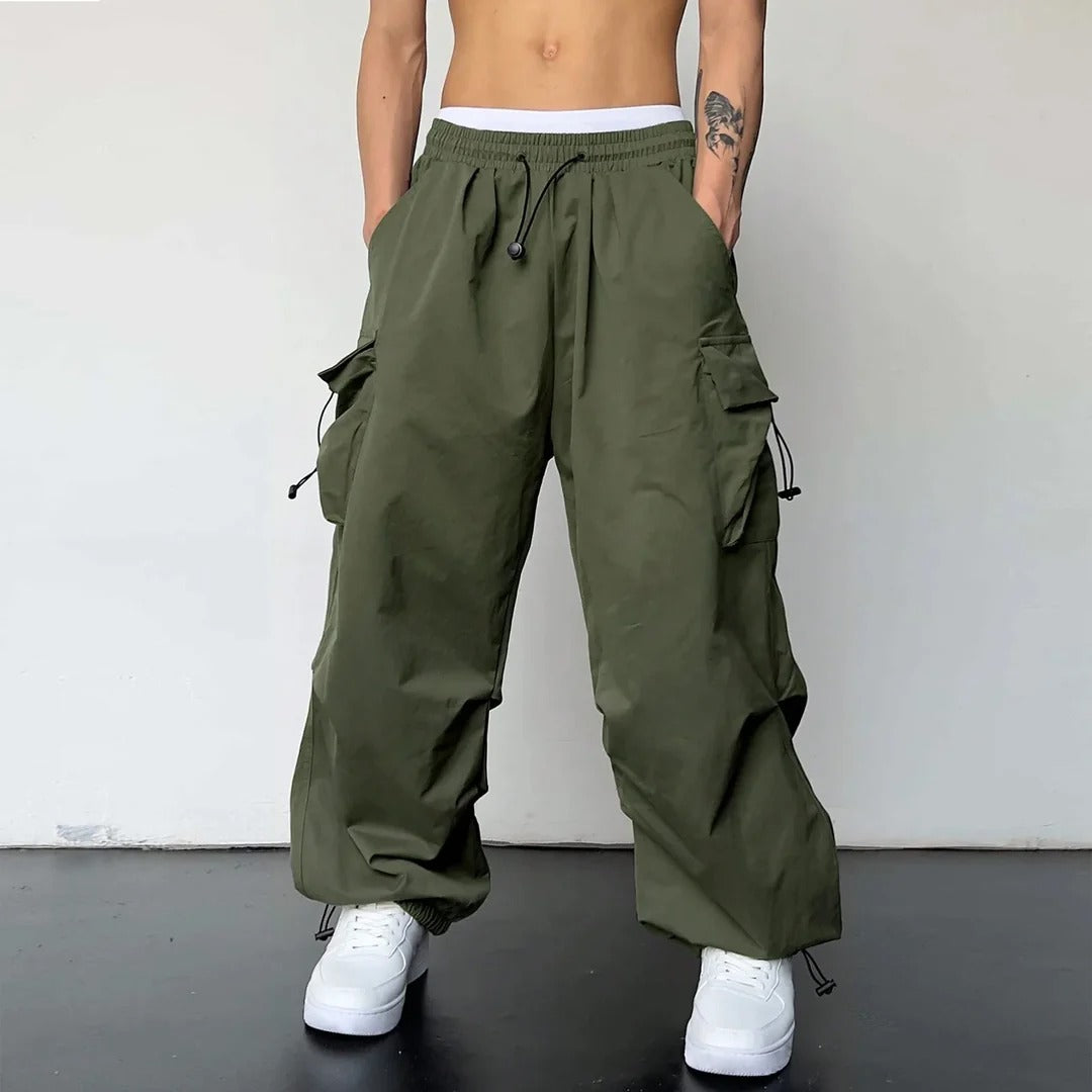 Pantalón Cargo Para Hombre Con Corte Estructurado | Ideal Para Uso Diario Y Actividades Variadas