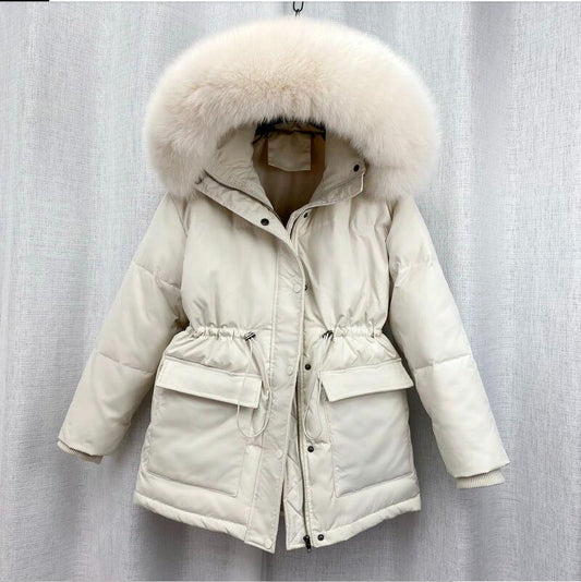 Parka de Invierno con Capucha y Cierre Múltiple para Mujer | Ideal para Uso Diario en Temporadas Frías
