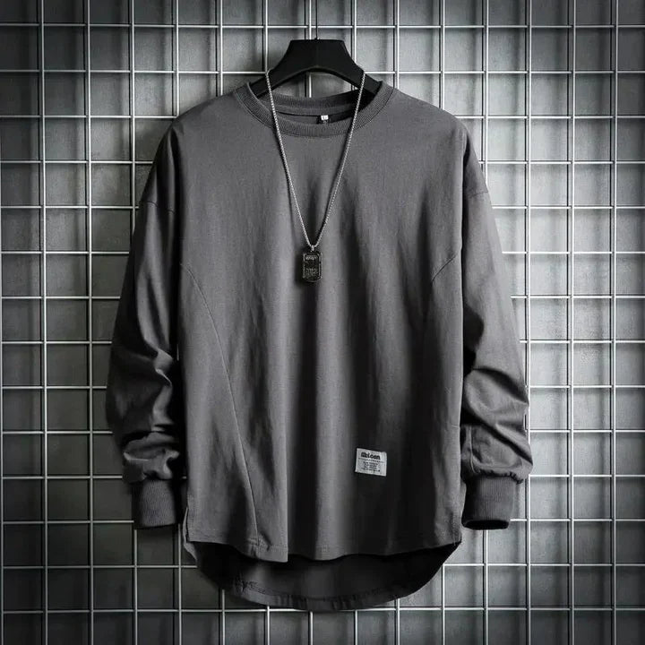 Jersey Oversize con Bajo Alargado para Hombre | Ideal para Uso Diario