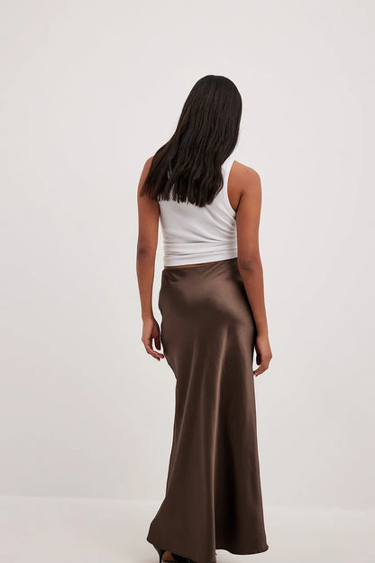 Falda Midi de Talle Alto para Mujer | Ideal para Uso Diario y Eventos