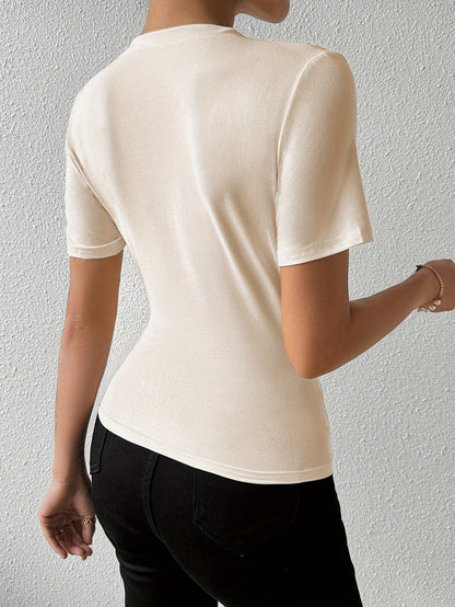 Camisa Con Corte Entallado Y Mangas Largas Para Mujer | Ideal Para Uso Diario O Profesional