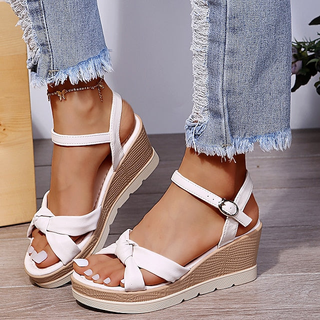 Sandalias con Tiras Ajustables para Mujer | Ideales para Uso Diario en Temporadas Cálidas