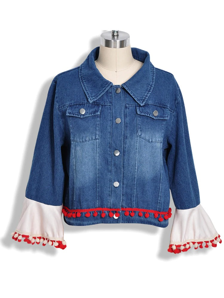 Chaqueta con Corte Estructurado y Cuello Clásico para Mujer | Ideal para Uso Diario Informal