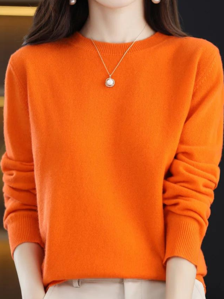 Jersey Tipo Pullover Con Mangas Largas Para Mujer | Ideal Para Invierno
