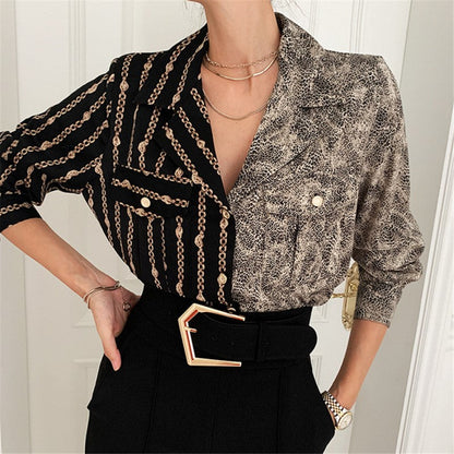Blusa Larga Oversize Con Cierre Abotonado Para Mujer | Ideal Para Uso Diario Informal