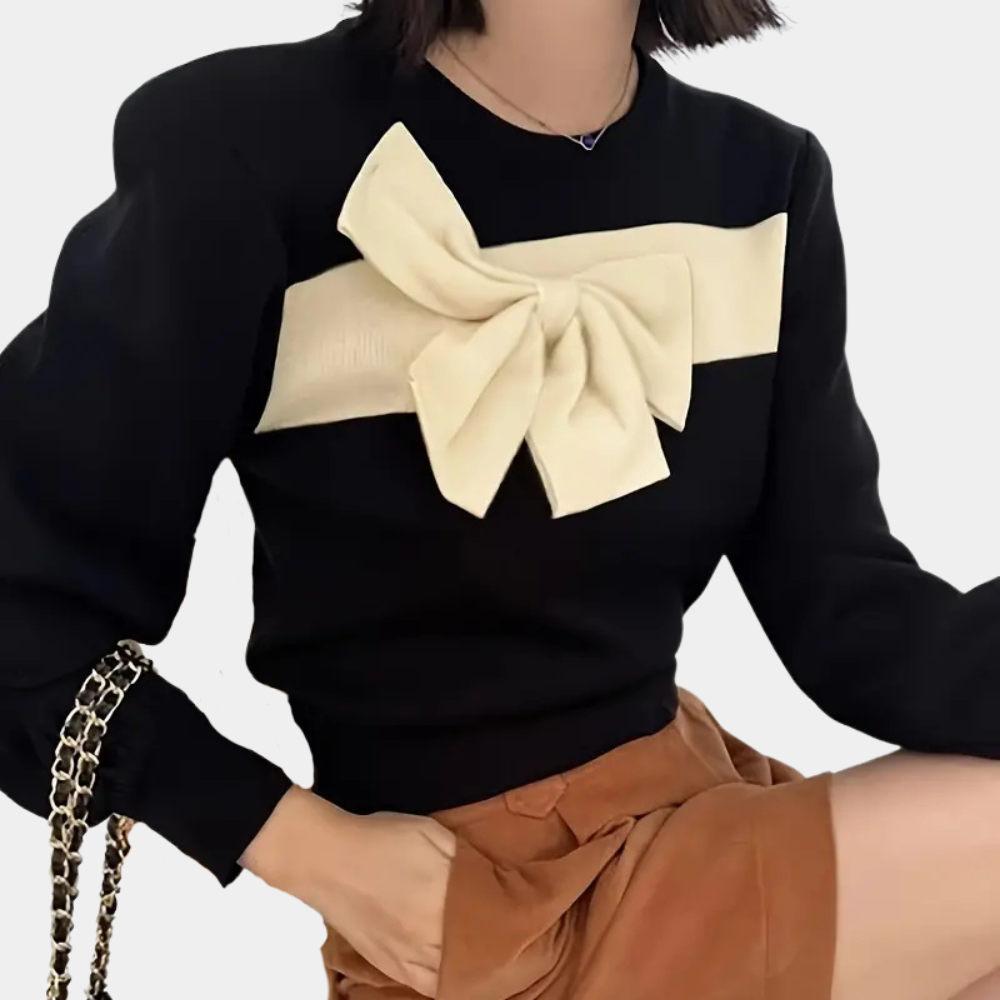 Jersey de Mujer con Nudo en el Frente y Corte Slim Fit | Ideal para Uso Diario