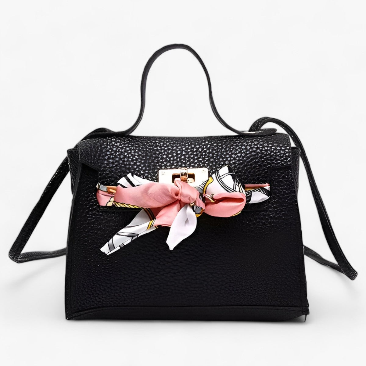 Bolso Estructurado Con Cierre Giratorio Para Mujer | Ideal Para Uso Diario O Eventos