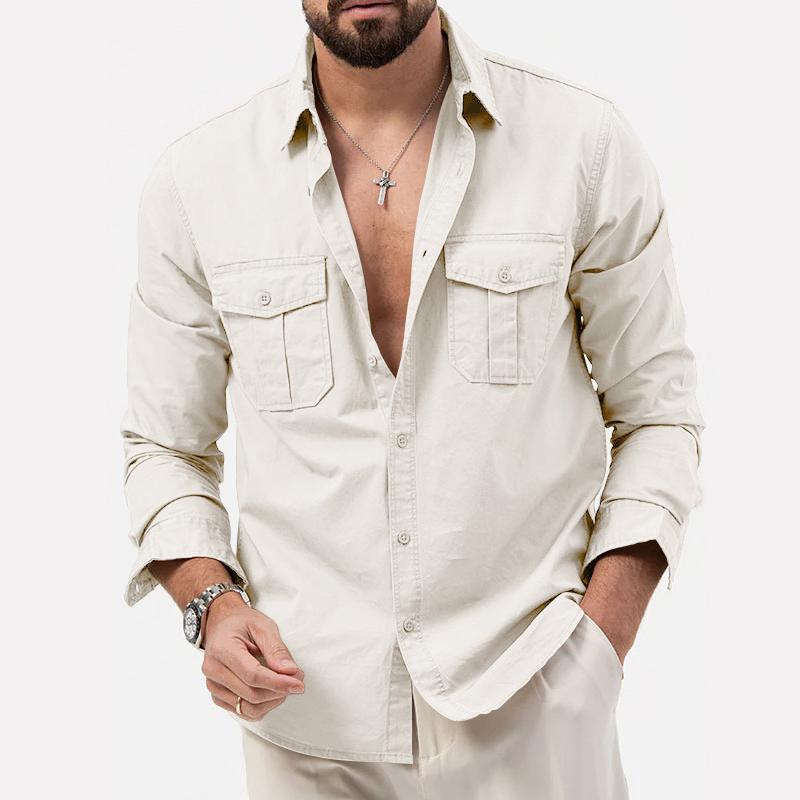 Blusa Con Mangas Largas Y Bolsillos Funcionales Para Mujer | Ideal Para Uso Diario Y Actividades De Ocio