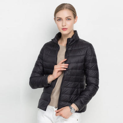 Chaqueta Acolchada Con Mangas Largas Para Mujer | Ideal Para Temporadas Frías