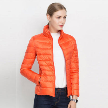 Chaqueta Acolchada Con Mangas Largas Para Mujer | Ideal Para Temporadas Frías