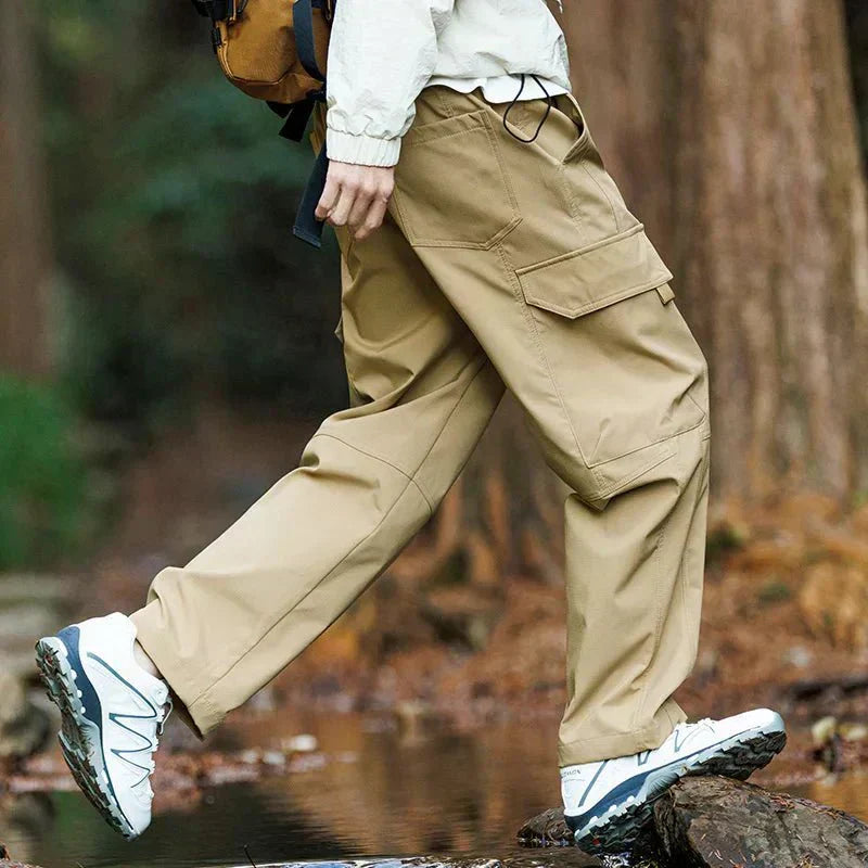 Pantalón De Senderismo Con Corte Recto Para Adultos | Ideal Para Actividades Al Aire Libre Y Uso Diario