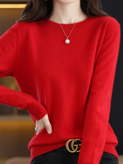 Jersey Tipo Pullover Con Mangas Largas Para Mujer | Ideal Para Invierno
