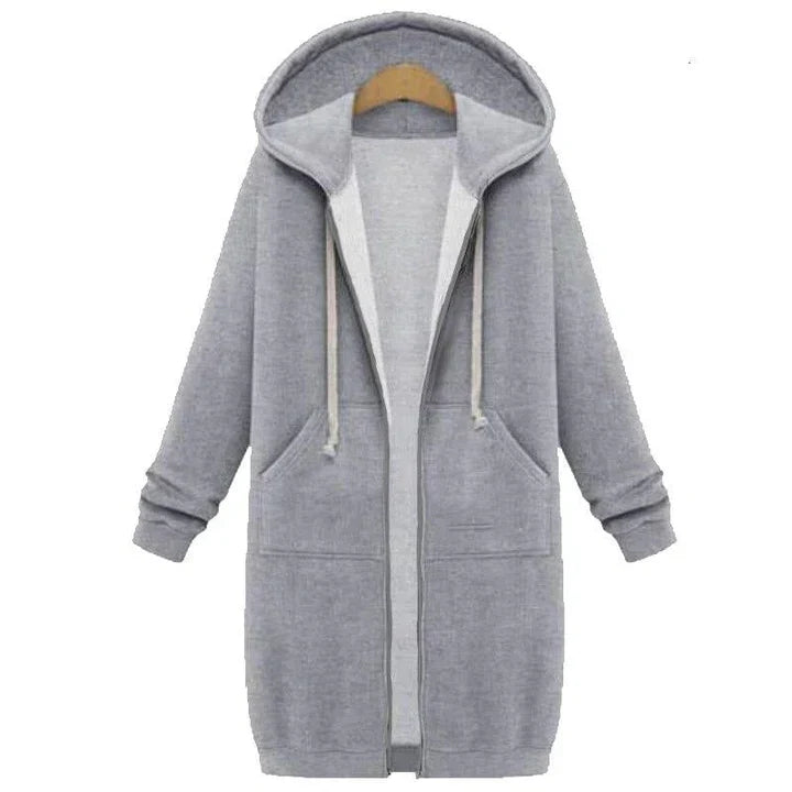 Abrigo De Invierno Largo Con Capucha Para Mujer | Ideal Para Invierno