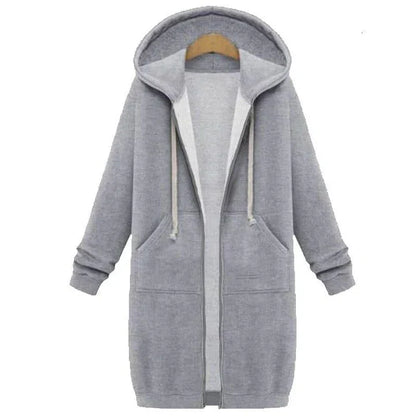 Abrigo De Invierno Largo Con Capucha Para Mujer | Ideal Para Invierno